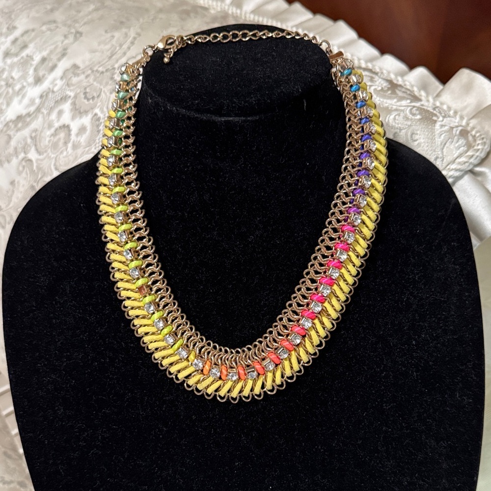 Multicolor Chain Necklace